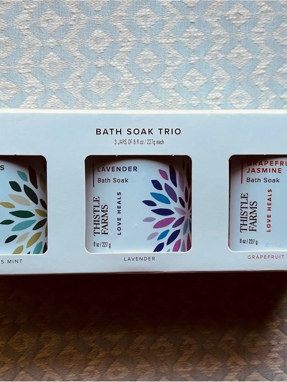 Bath Soak Trio - Lavender, Eucalyptus Mint & Grapefruit Jasmine